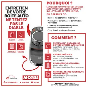 MH Mécanique Motul EVO vidange boite auto