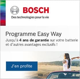 MH mécanique, Bosch garantie